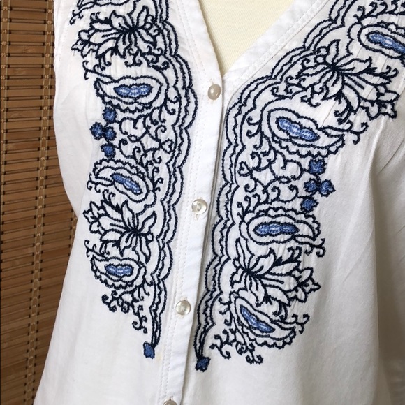 Converse One Star embroidered Tanktop. V-Neck - Picture 4 of 7